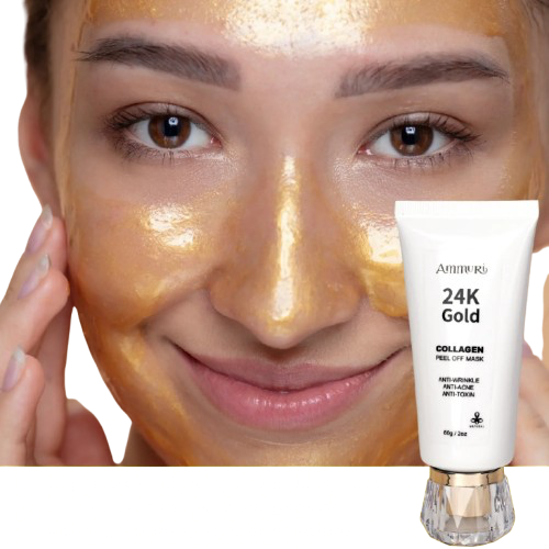 Ammuri Beauty 24K Gold Peel Off Mask for Radiant Skin