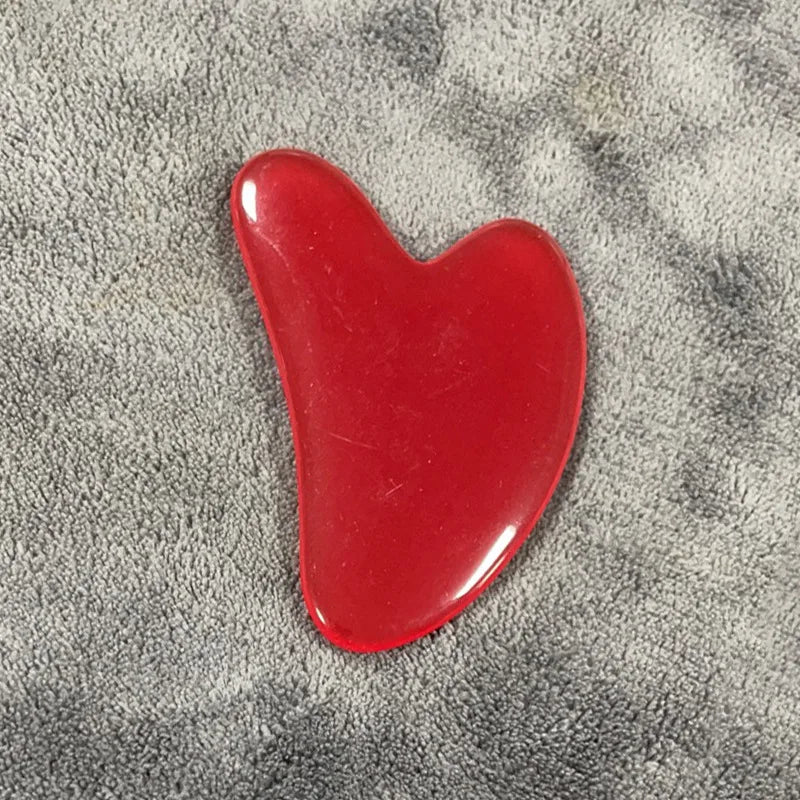 ✨ Gua Sha em Quartzo Rosa – Lifting Natural, Drenagem e Pele Firme