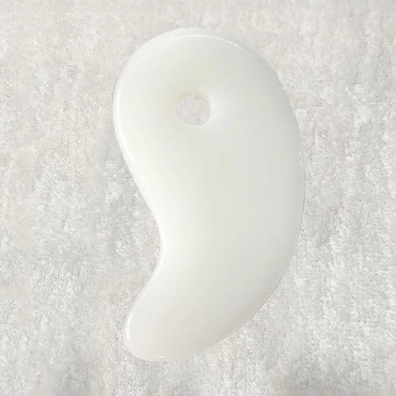✨ Gua Sha em Quartzo Rosa – Lifting Natural, Drenagem e Pele Firme