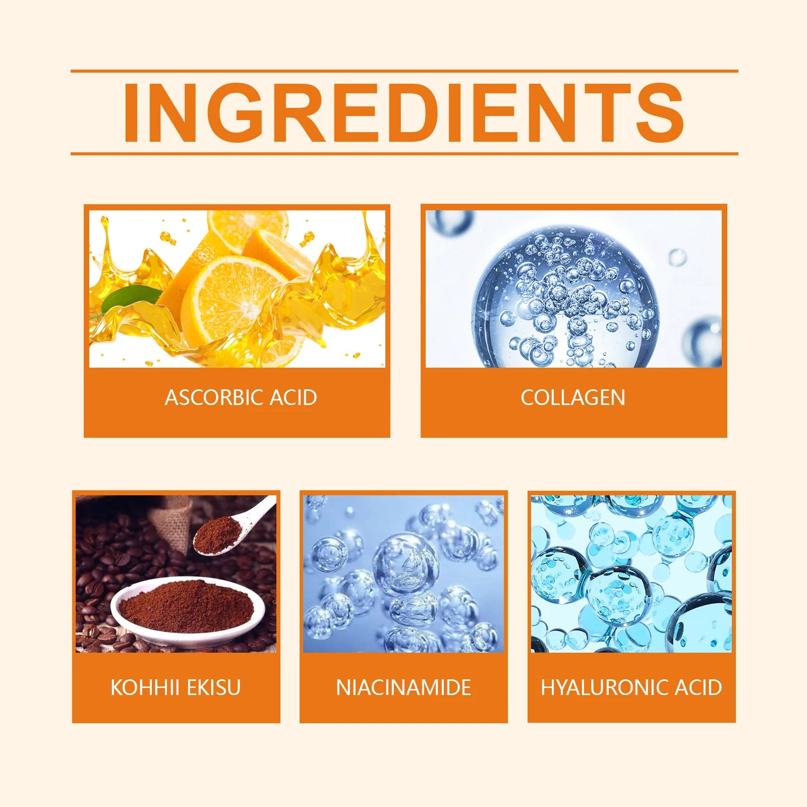 Patches de Olhos Vitamina C (60 pcs) – Reduz Olheiras, Inchaço e Sinais de Cansaço