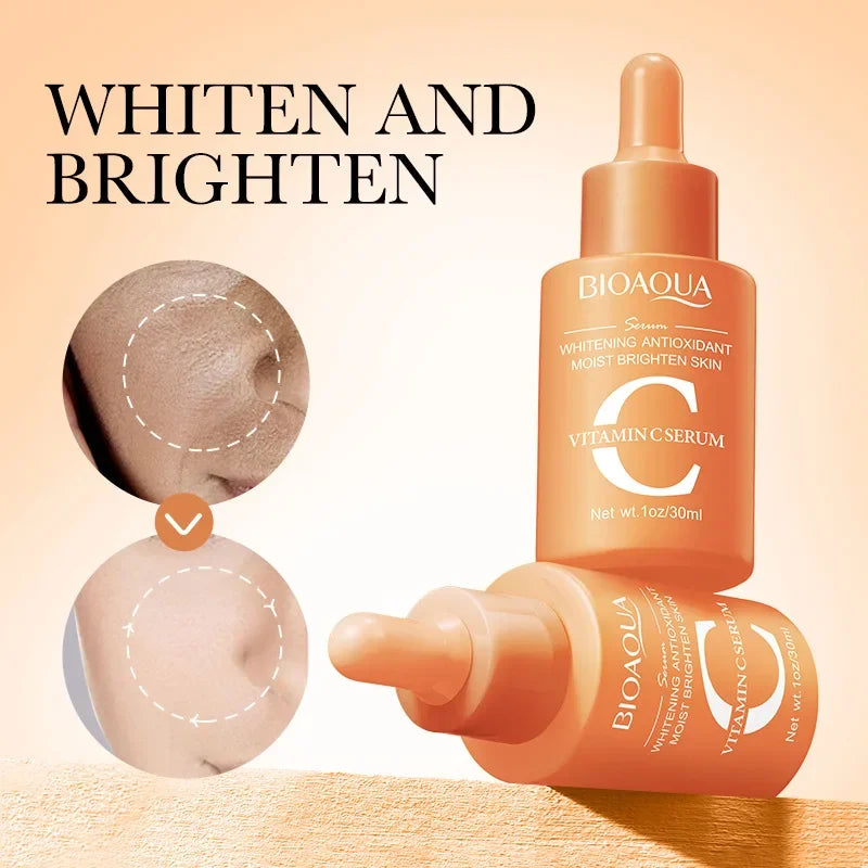 Kit 3 Séruns Faciais – Vitamina C, Retinol e Ácido Hialurónico