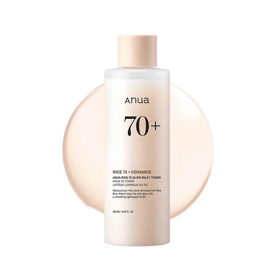 ✨ Tónico Iluminador de Arroz 70% – Hidratação, Controlo de Oleosidade e Efeito Glass Skin
