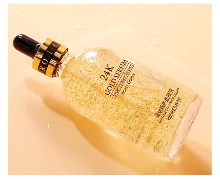 ✨ Sérum de Ácido Hialurónico 24K Gold – Anti-Rugas, Hidratação Profunda e Luminosidade Premium