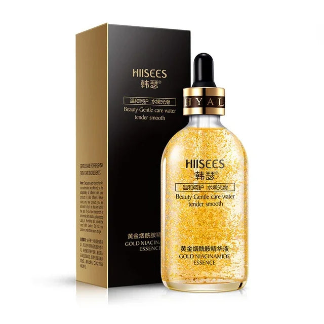 ✨ Sérum de Ácido Hialurónico 24K Gold – Anti-Rugas, Hidratação Profunda e Luminosidade Premium