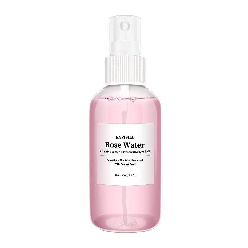 ✨ Essência de Água de Rosas Orgânica – Hidratação, Frescor e Poros Refinados