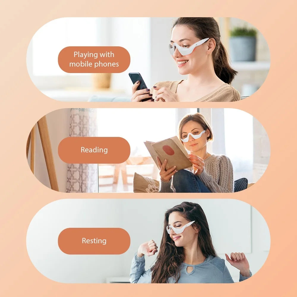 Volea EyeLift™ – Massajador Premium para Olhos com Efeito Spa