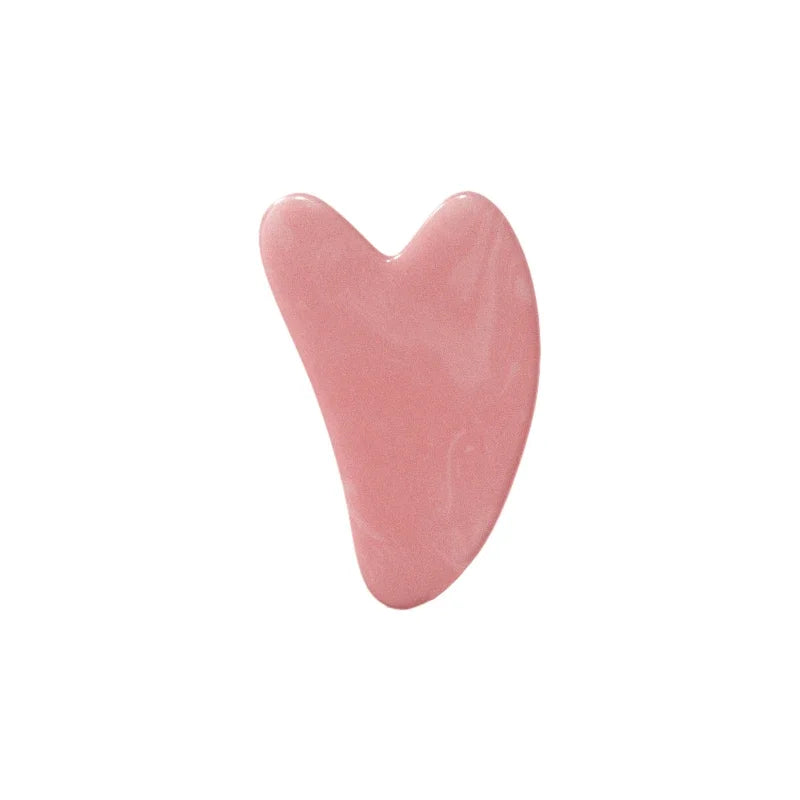 Jade Roller & Gua Sha em Quartzo Rosa – Drena, Firma e Ilumina a Pele