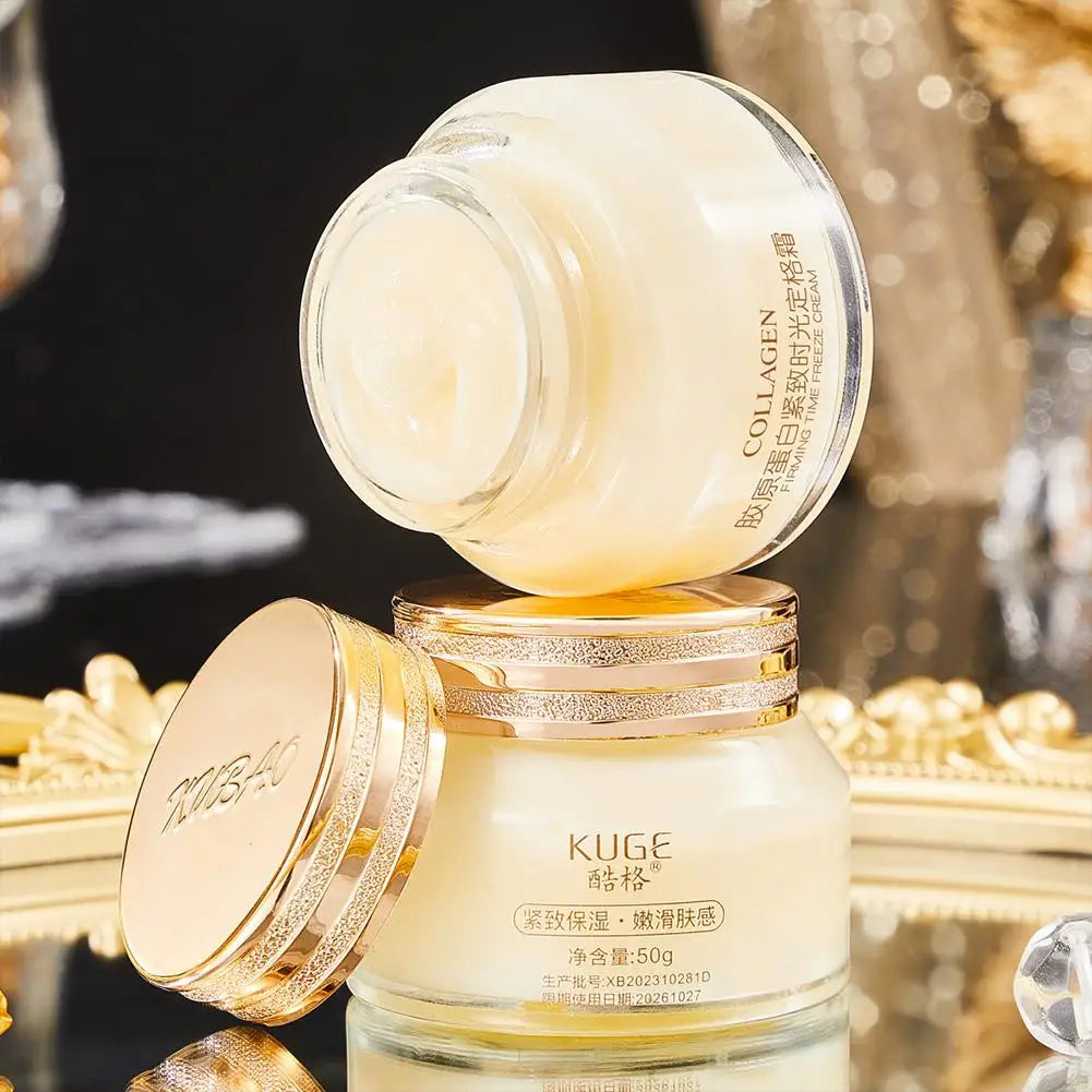 ✨ Creme Facial de Colagénio – Lifting, Firmeza e Redução de Rugas