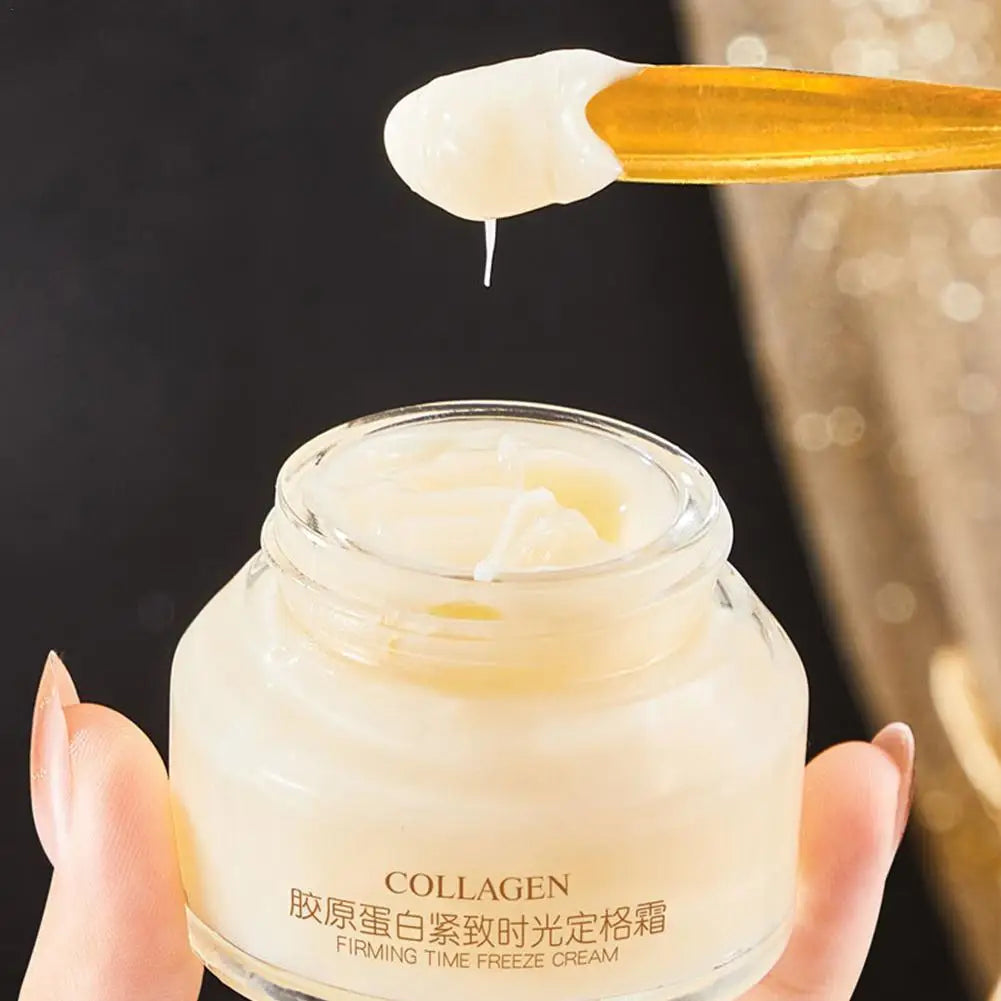 ✨ Creme Facial de Colagénio – Lifting, Firmeza e Redução de Rugas