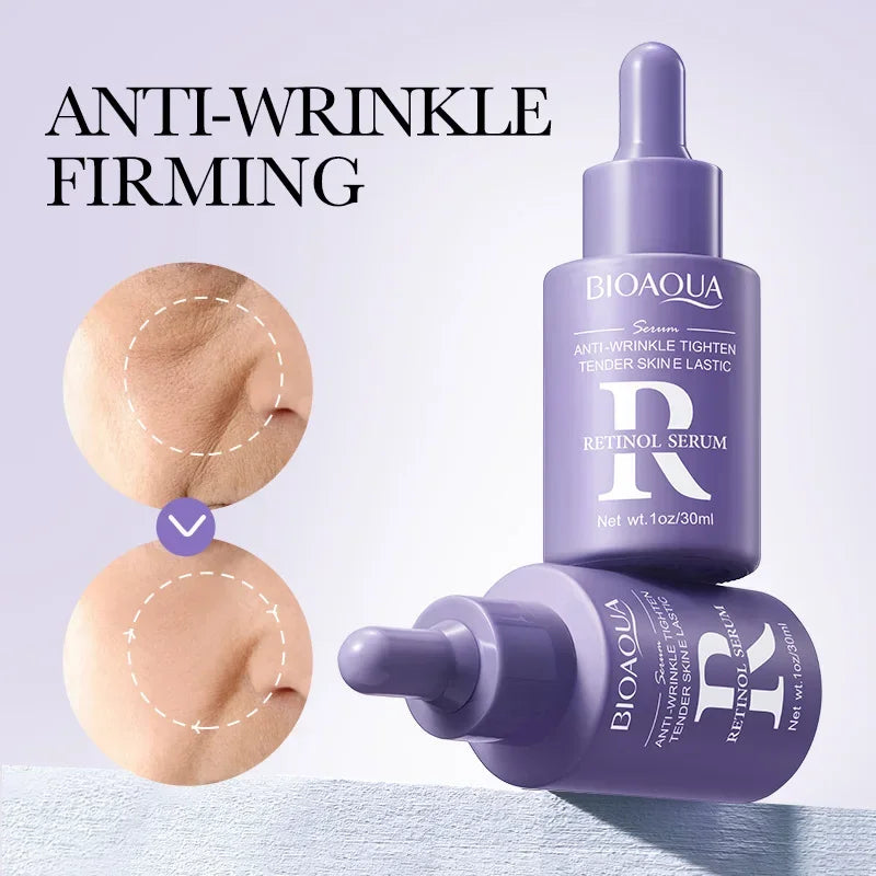 Kit 3 Séruns Faciais – Vitamina C, Retinol e Ácido Hialurónico