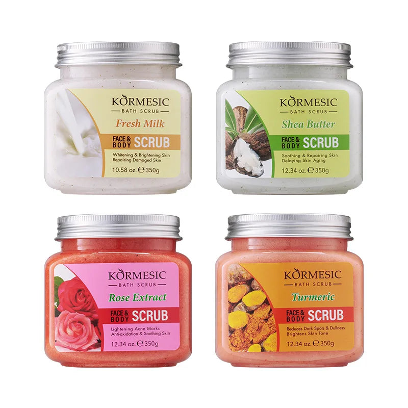 Esfoliante Facial & Corporal de Açafrão – Limpeza Profunda, Pele Suave e Radiante